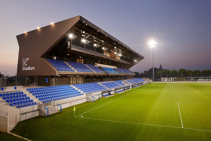 Gewiss e Digital Sport Innovation accendono l’Albinoleffe Stadium