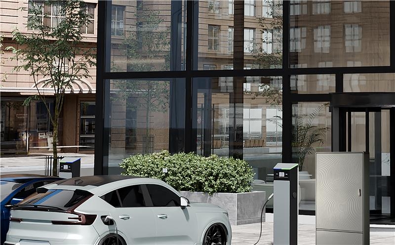 E.Charger Double con armadio gamma Grafi Linea Conchiglia